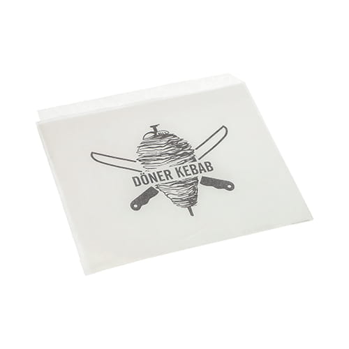 Torebki na kebab 16x16 cm 1000 szt.