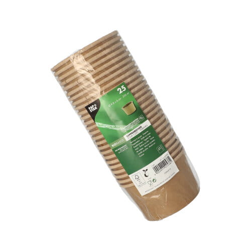 Pojemniki papierowe BIO na zupę 230 ml 25 szt. - Omineco.pl