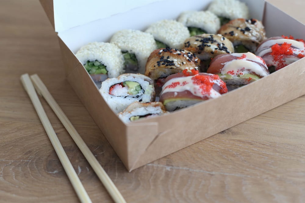 Opakowania do sushi XL 25 szt. - Omineco.pl