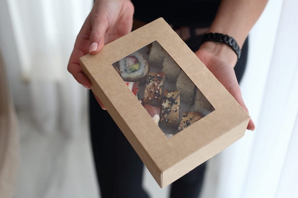 Opakowania na sushi średnie 50 szt. - Omineco.pl