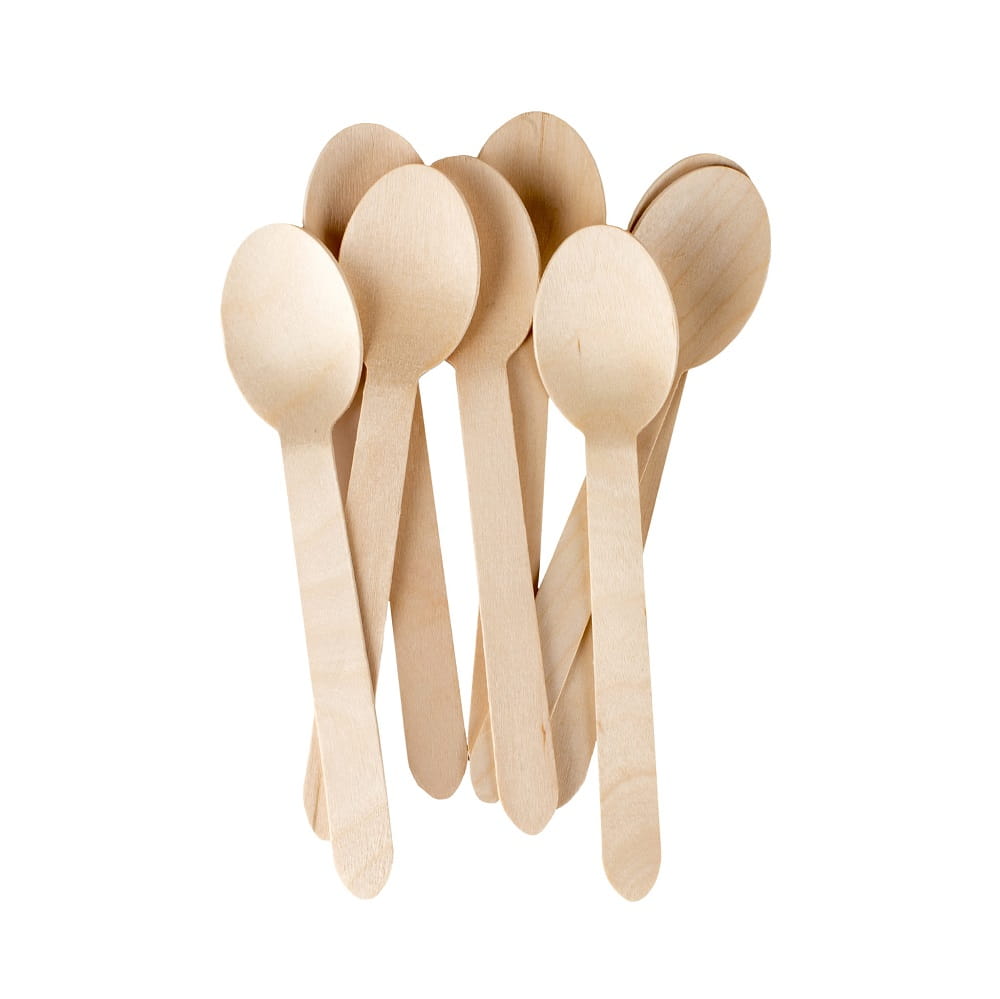 Łyżki jednorazowe drewniane