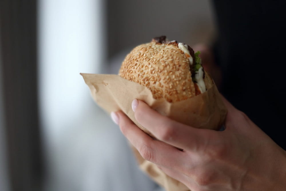 torebka na hamburgera