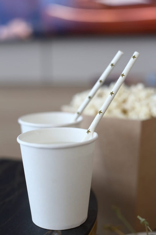 Słomki papierowe w gwiazdki - Omineco.pl