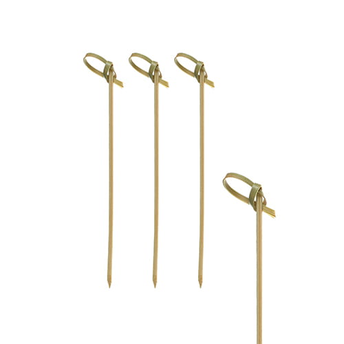 Fingerfood patyczki bambusowe Knot 10 cm 250 szt.