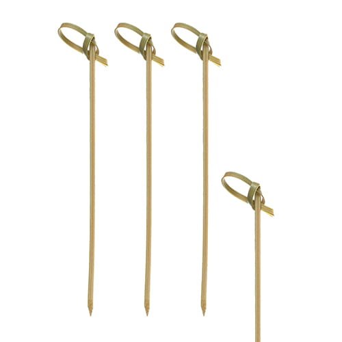 Fingerfood patyczki bambusowe Knot 18 cm 250 szt. 