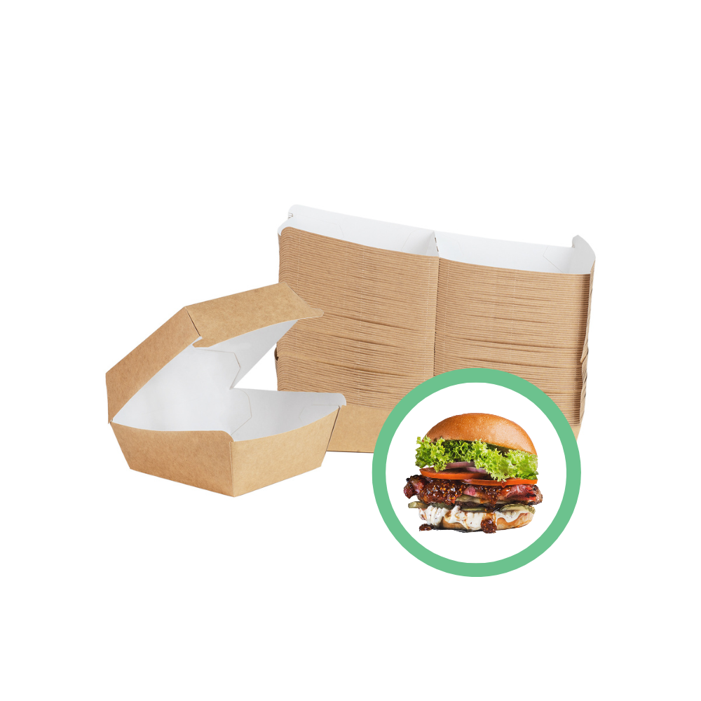 Opakowania na burgery - Omineco.pl