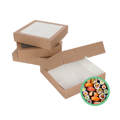 Opakowania do sushi duże 25 szt. 