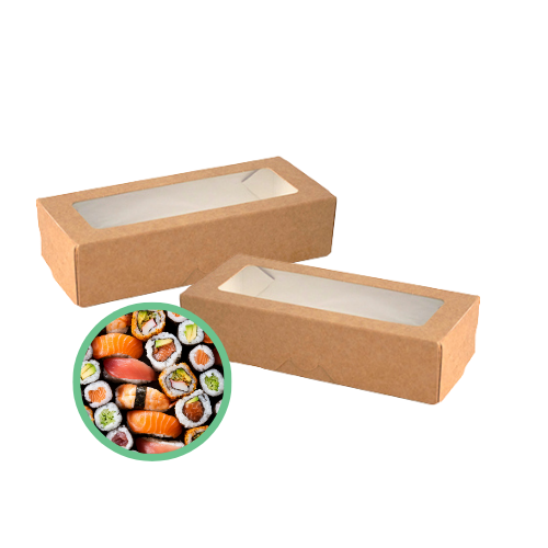 Opakowania do sushi małe 25 szt.   