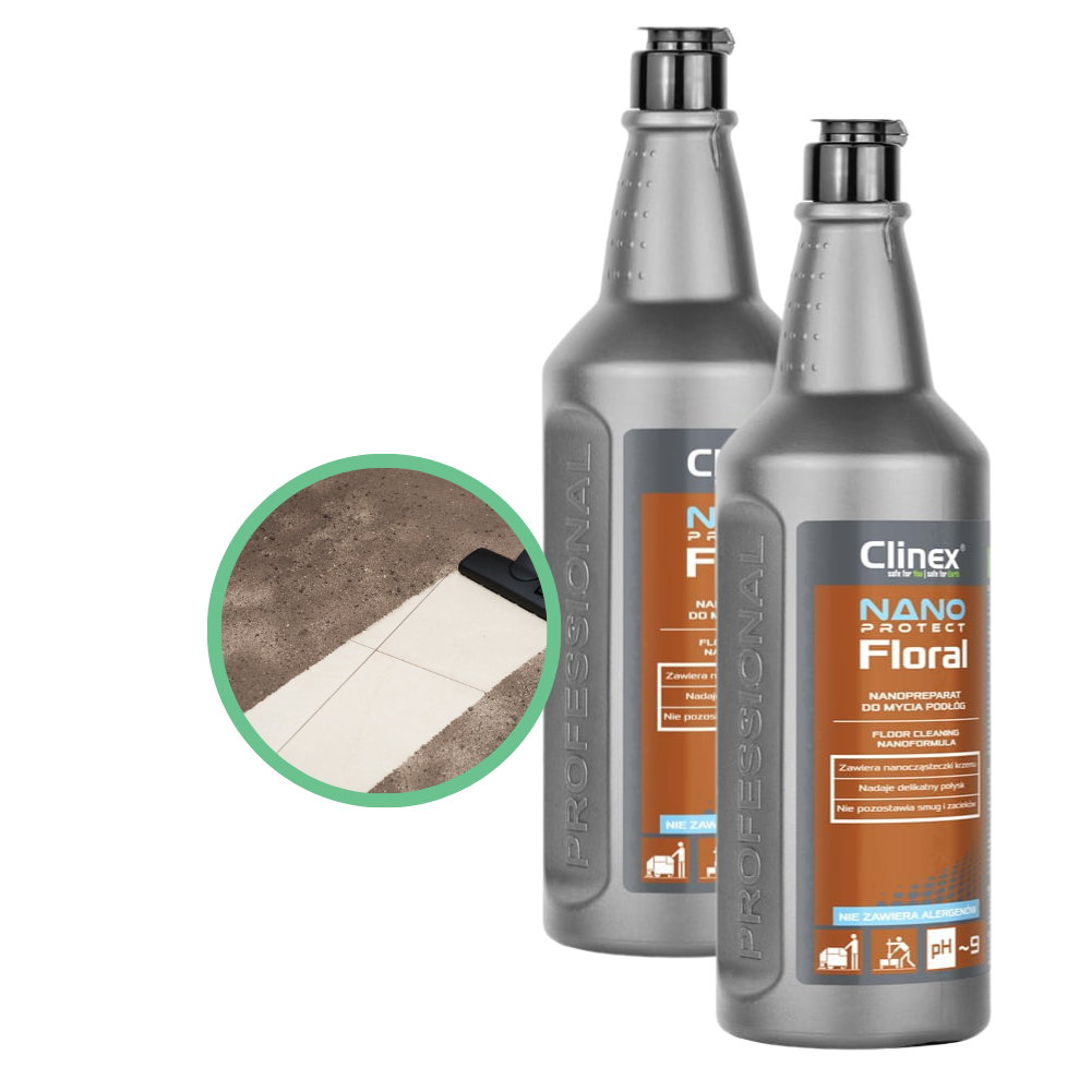 Uniwersalny środek do mycia podłóg Clinex Nano Protect Floral 1 L