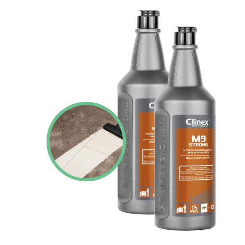 Biodegradowalny płyn do gruntownego mycia podłóg Clinex M9 Strong 1 L