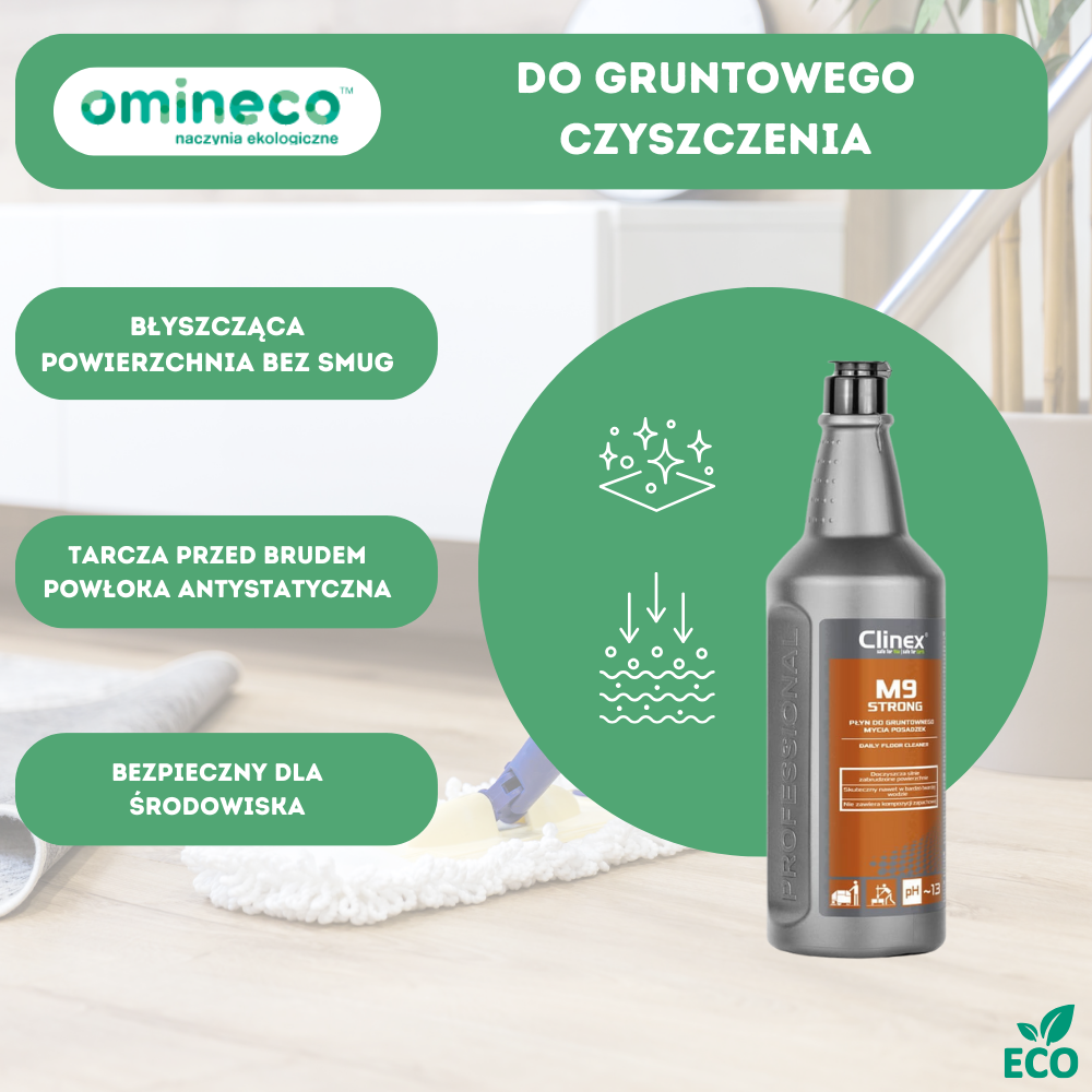 Biodegradowalny płyn do gruntownego mycia podłóg