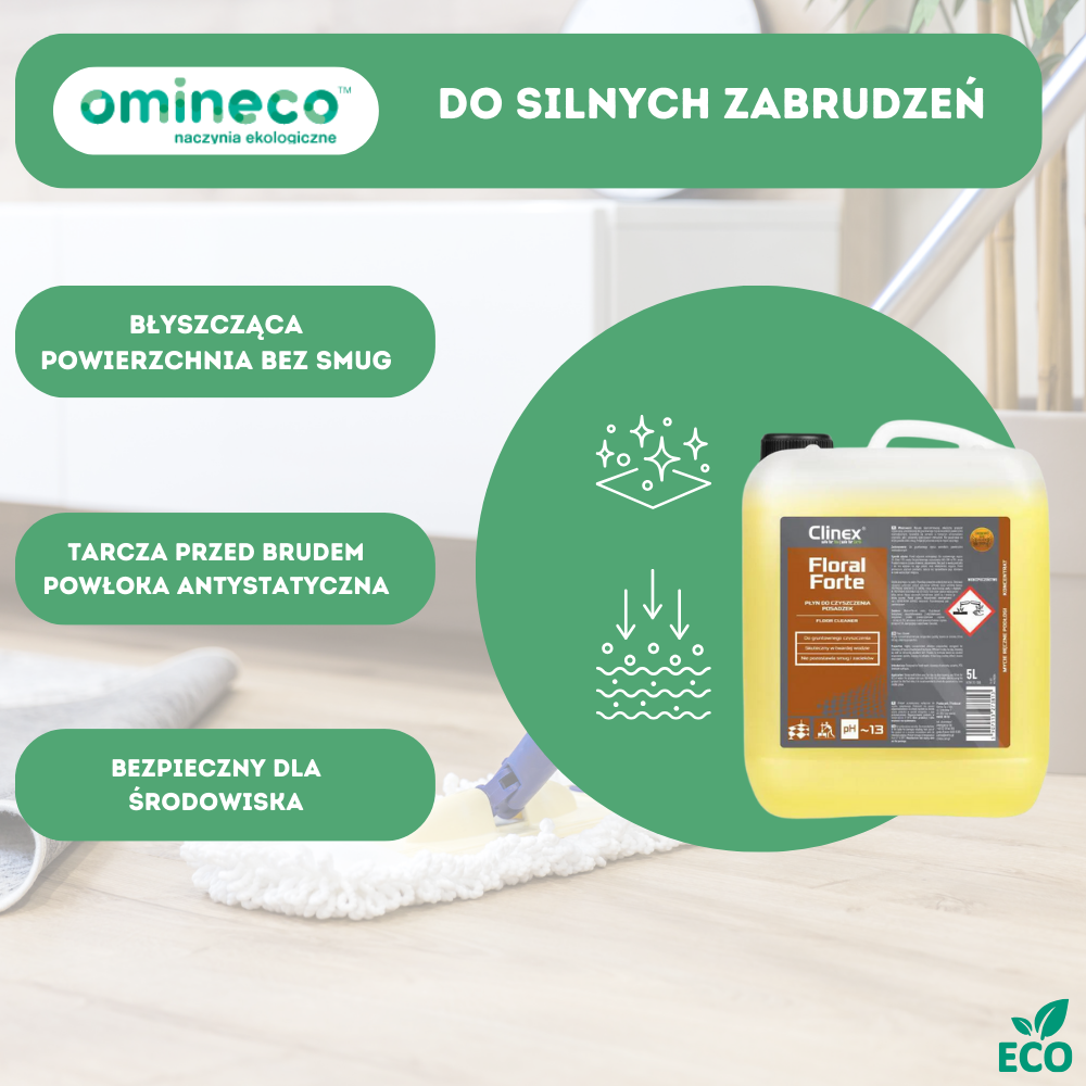 Płyn do gruntownego mycia podłóg