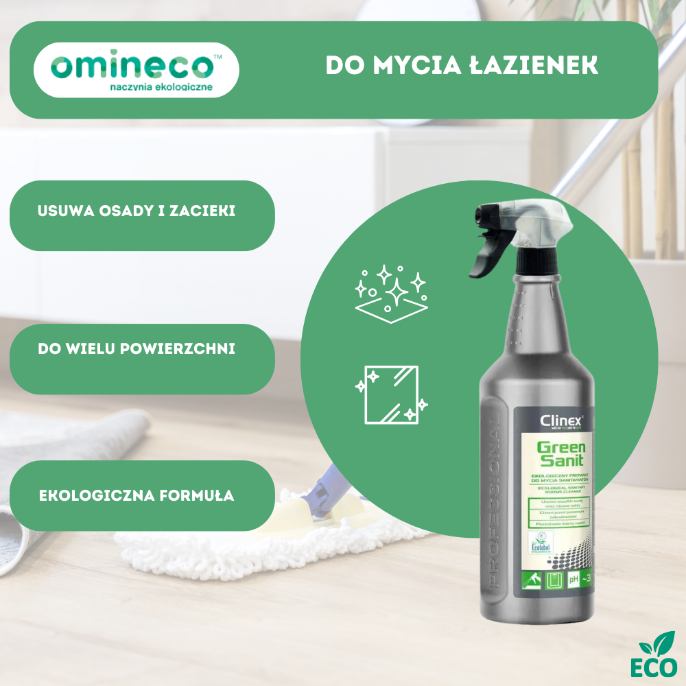 Ekologiczny środek do czyszczenia łazienek