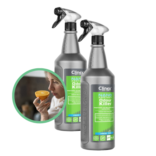 Preparat do neutralizacji zapachów Clinex Nano Protect Silver Odour Killer 1 L