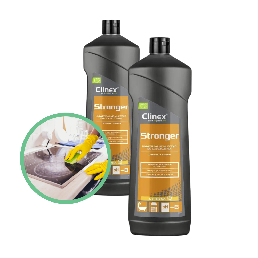 Uniwersalne mleczko do czyszczenia Clinex Stronger 750ml - omineco.pl