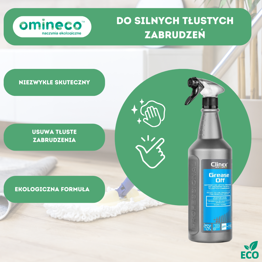 Płyn do czyszczenia silnych tłustych zabrudzeń - omineco.pl