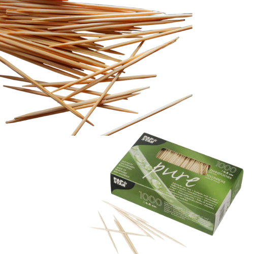 Wykałaczki drewniane  6,8 cm 1000 szt.