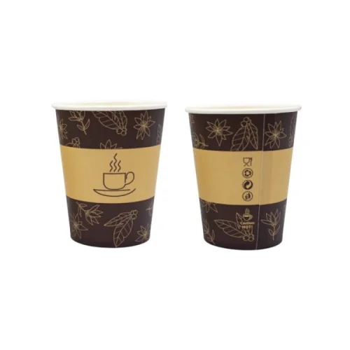 Kubki papierowe jednorazowe 100% eko 300 ml 50 szt.