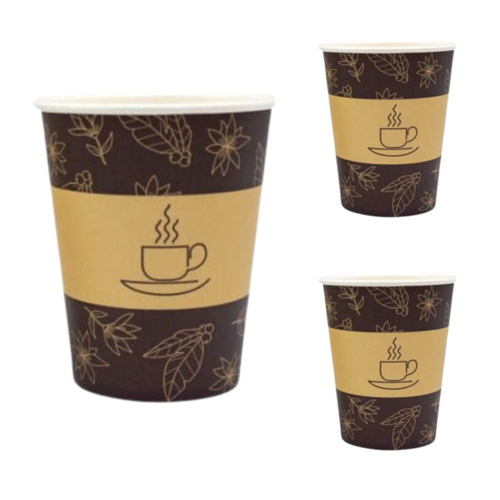 Kubki papierowe jednorazowe 100% eko 180 ml