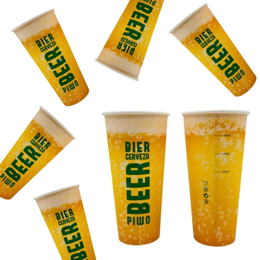 kubki papierowe do piwa - omineco.pl