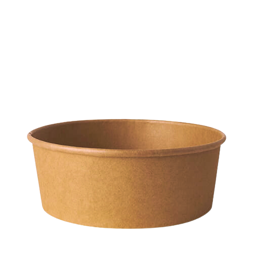 Okrągłe pojemniki papierowe na sałatkę 1300 ml 50 szt. 