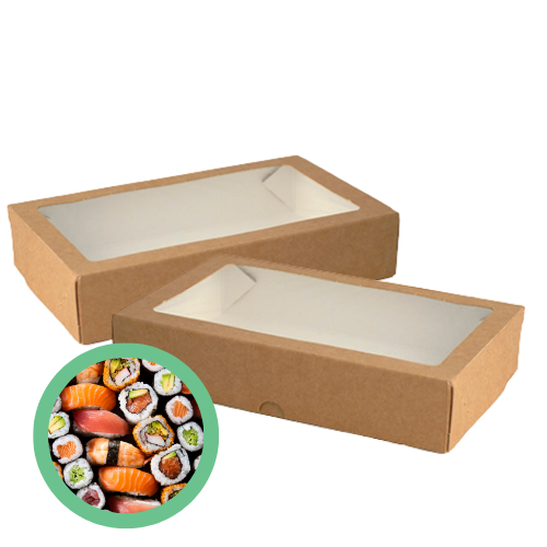 Opakowania do sushi 26x14x4 cm 25 szt. - Omineco.pl