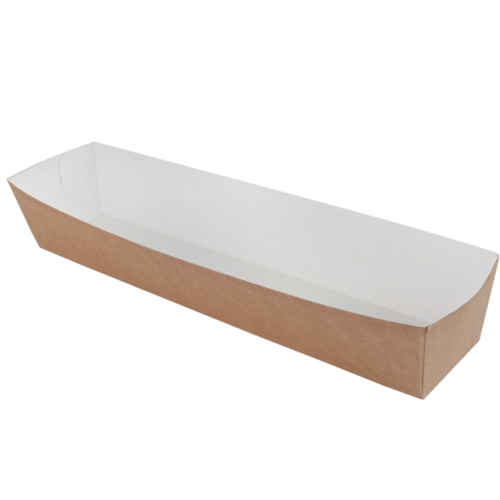 Tacki papierowe hot dog 26x5x3,5cm 100 szt.