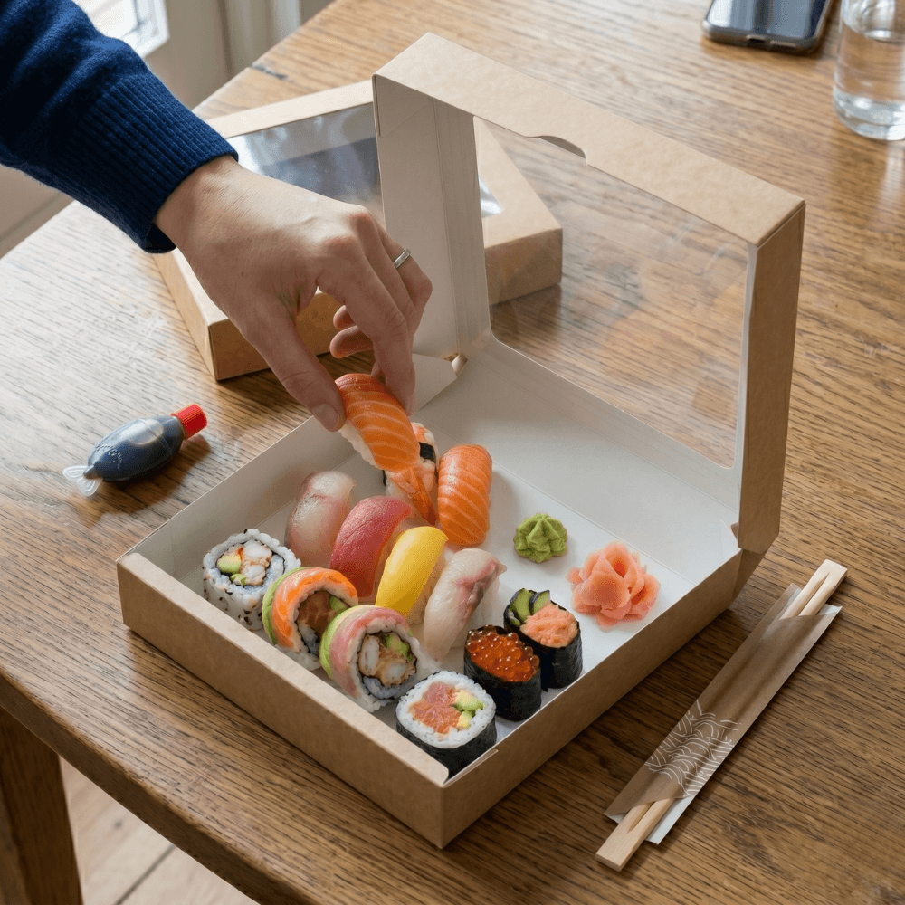 Opakowania do sushi XL 25 szt. - Omineco.pl