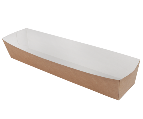 Tacki papierowe hot dog  21x4,3 cm 100 szt.